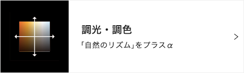 調光・調色 「自然のリズム」をプラスα
