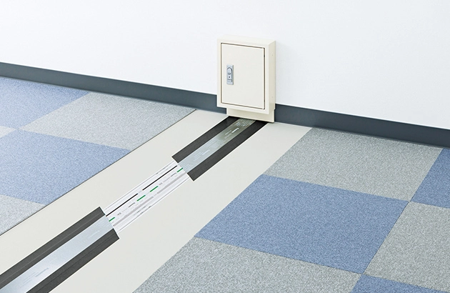 アンダーカーペット配線システム「パナトラック」の商品画像