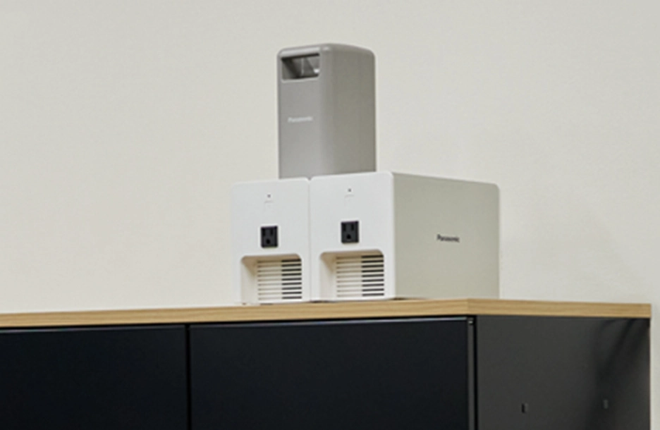 可動型電源設備「e-block」の充電ステーション設置イメージ