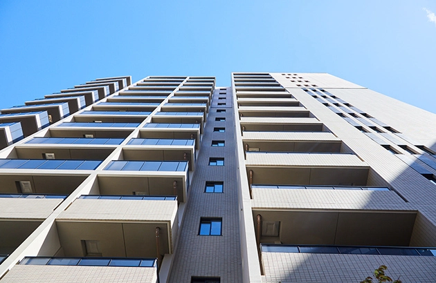 三菱レジデンス「ザ・パークハウス 品川荏原中延」マンション外観