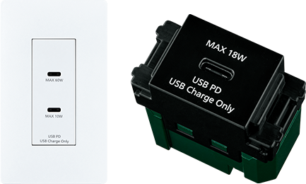 埋込［充電用］USBコンセントの商品画像