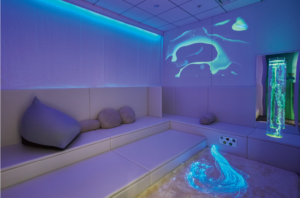 五感を刺激する心地良い空間「センサリールーム」