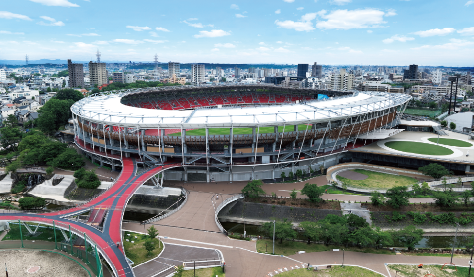 名古屋市瑞穂公園内のパロマ瑞穂スタジアム