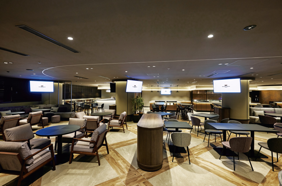 アリーナ最上級ラウンジ