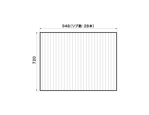 948~720mm