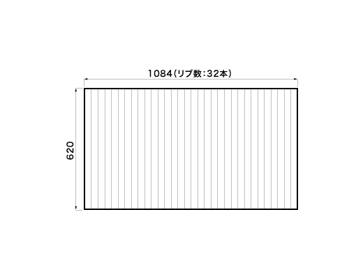 1084~620mm