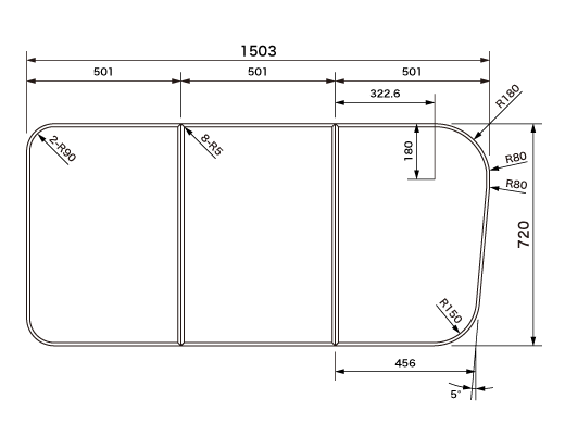 1503�~720mm�@R�EL���苤�p