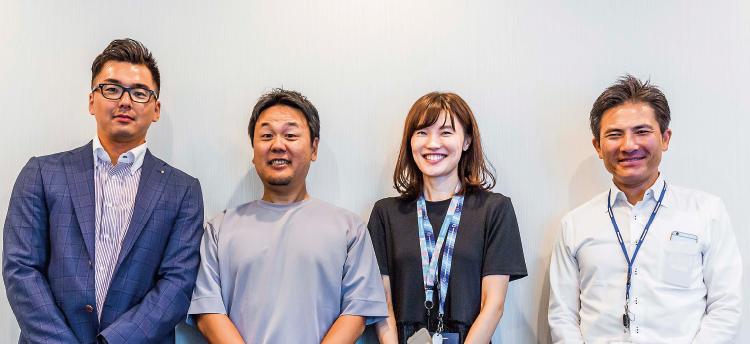 代理店様、垂井様、当社プランナー、当社営業