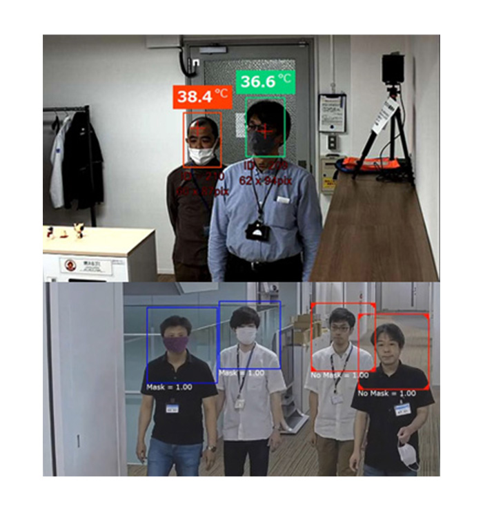 AIカメラ マスク非着用検知アプリ
