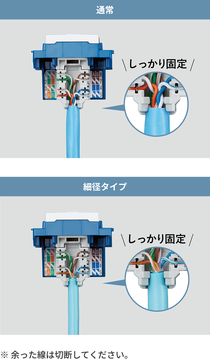 通常 細径タイプ