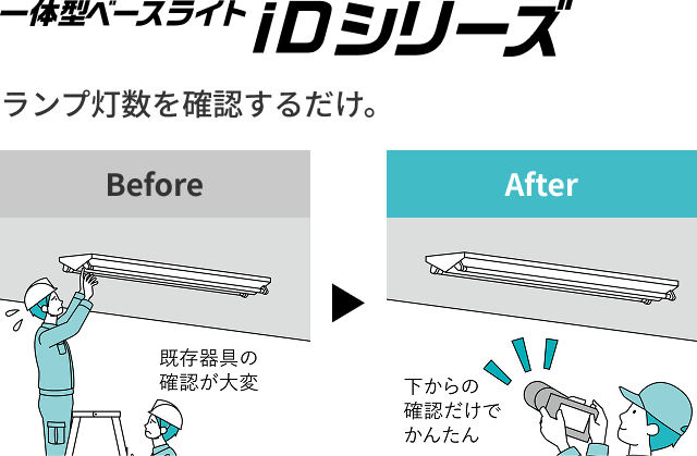 一体型ベースライト iDシリーズ