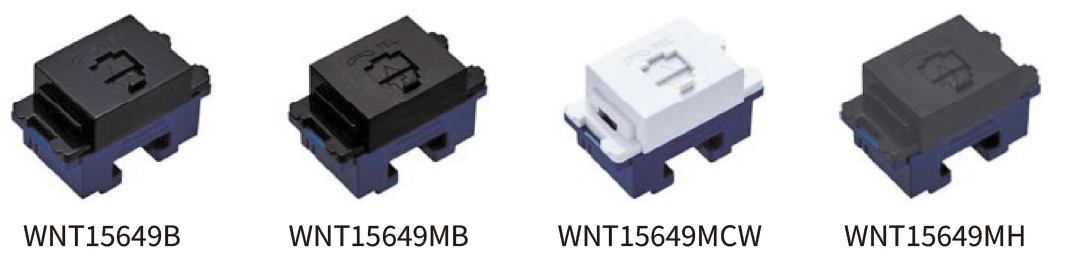 埋込テレホンモジュラジャック 商品画像