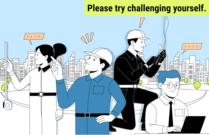 Please try challenging yourself.