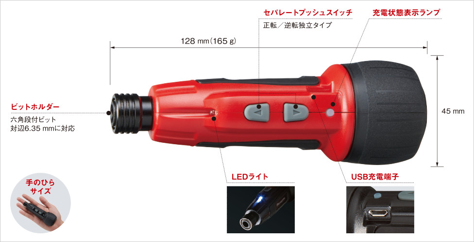 Ez7412 充電ミニドライバー Miniqu ミニック ミニドライバー 電動工具 Panasonic