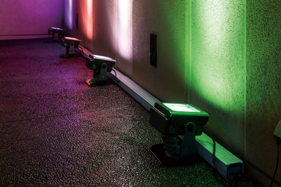 ANAクラウンプラザホテル米子 | ライトアップ演出用照明器具（LEDカラー演出照明）｜納入事例 | 
