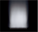 970lm以上・非調光型　L1200タイプ 中角タイプの白色4000Kの夜間照射イメージ