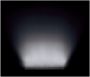 970lm以上・調光型　L1200タイプ 広角タイプの白色4000Kの夜間照射イメージ