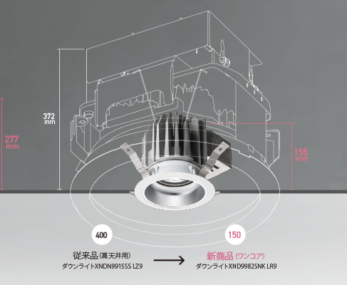 Ledダウンライト コンフォート 店舗用照明器具 Panasonic