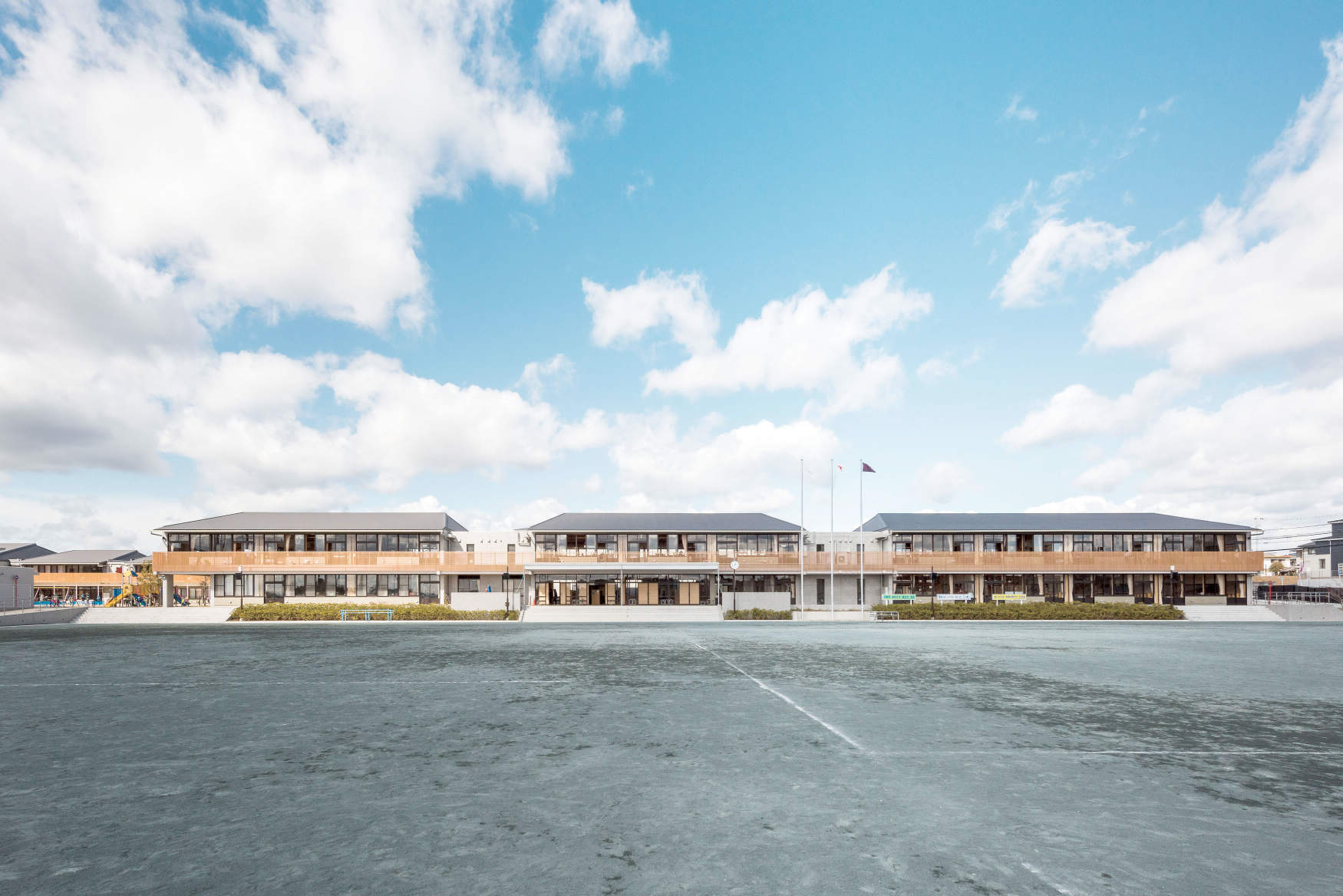 豊田市立寺部小学校 寺部こども園 納入事例集 電気 建築設備 Panasonic